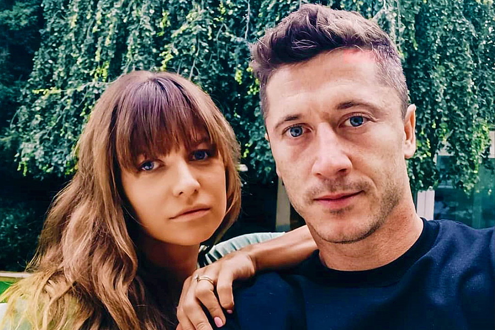 Anna i Robert Lewandowscy