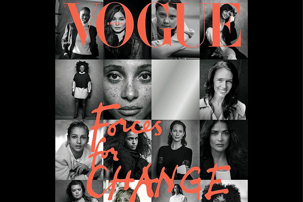 Meghan brytyjski Vogue