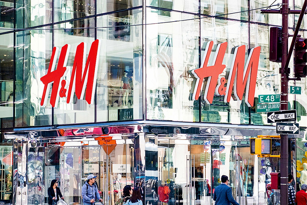 witryna H&M, sklep