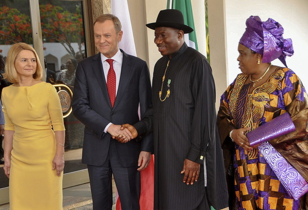 Prime Minister of Poland Donald Tusk visits Nigeria