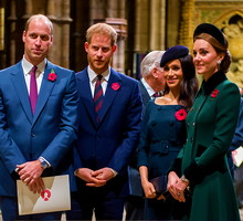 księżna Kate, księżna Meghan, Książę William, książę Harry
