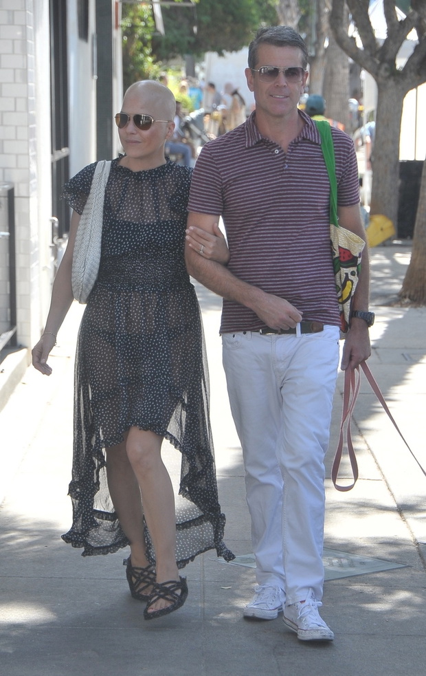 Selma Blair na hulajnodze