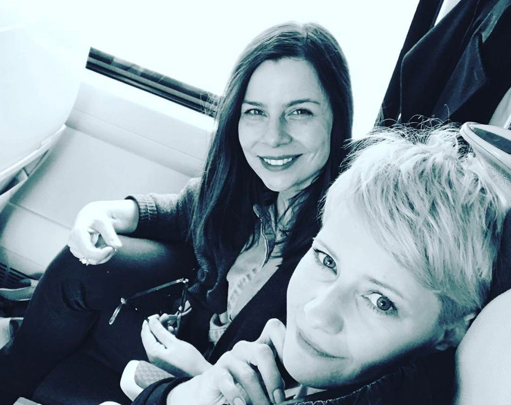 Agata Kulesza i Małgorzata Kożuchowska