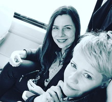 Agata Kulesza i Małgorzata Kożuchowska