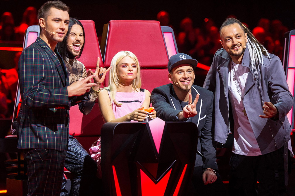 Jurorzy The Voice of Poland 10: Margaret, Kamil Bednarek, Michał Szpak, Tomson i Baron