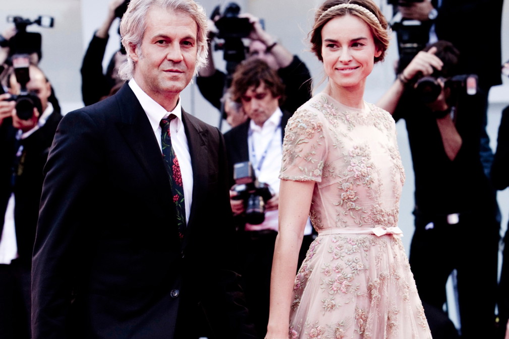 Kasia Smutniak i Domenico Procacci