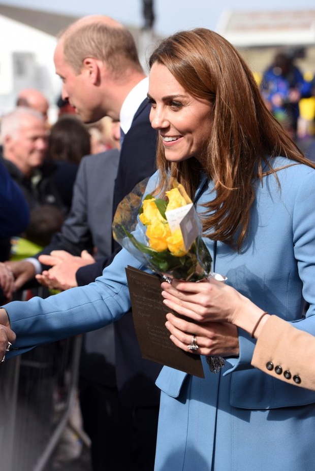 The Duke & Duchess Of Cambridge Attend The Naming Ceremony For The RSS Sir David Attenborough