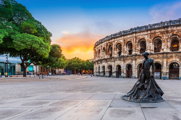 Nimes, France.
