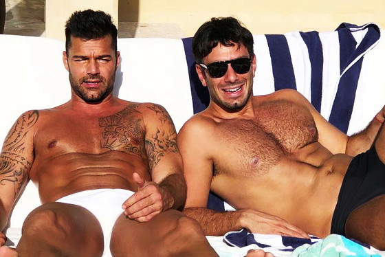 Ricky Martin i Jwan Yosef