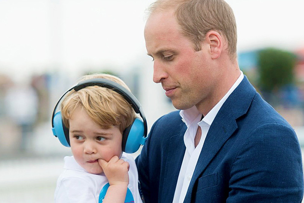 Książę William i książę George