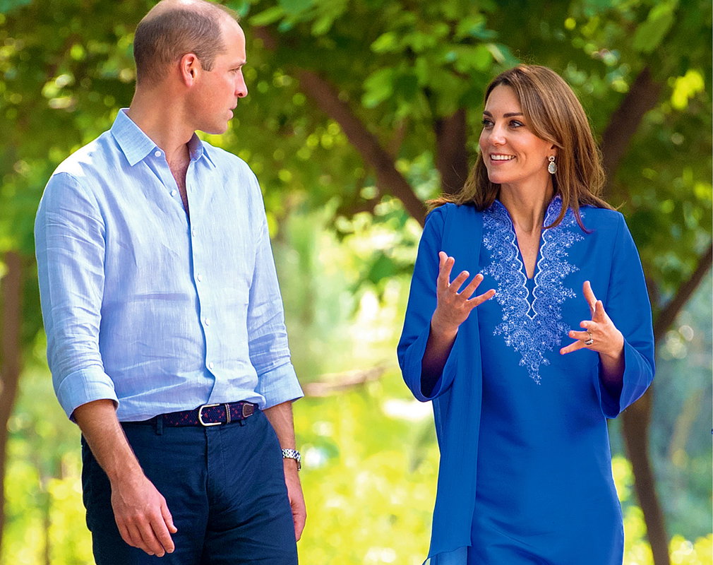 Księżna Kate i książę William, royal tour Pakistan 2019