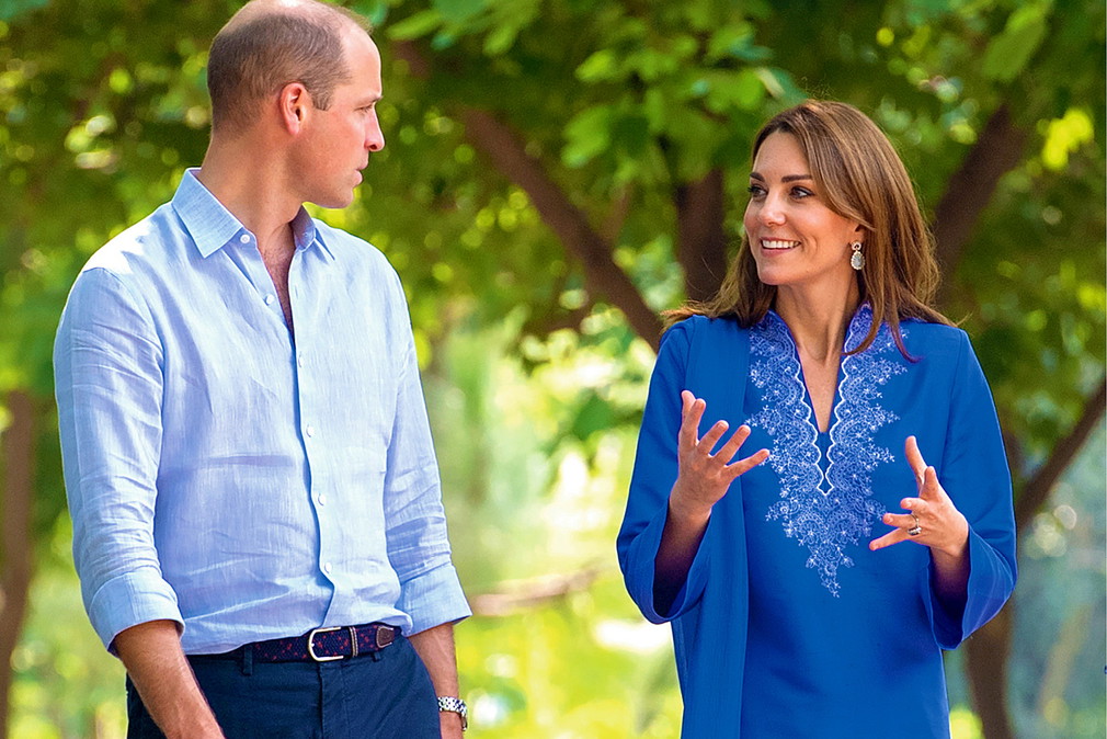 Księżna Kate i książę William, royal tour Pakistan 2019
