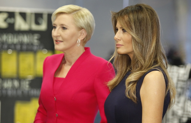 Melania Trump in Poland