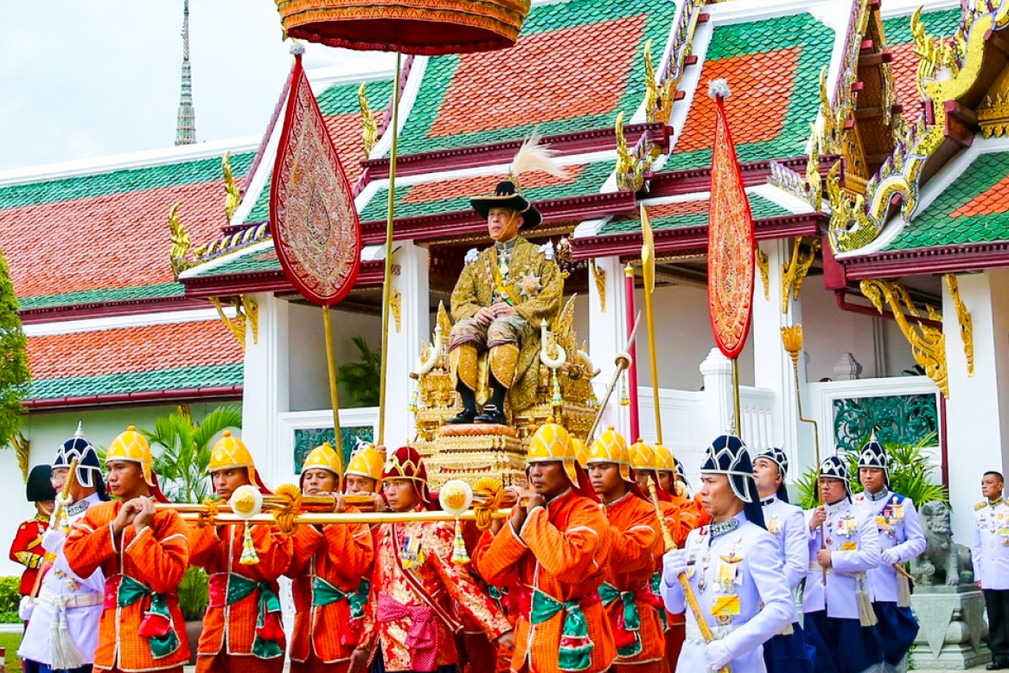 Rama X, król Tajlandii, koronacja
