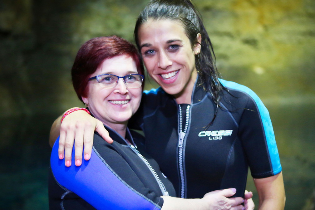 Joanna Jędrzejczyk z mamą