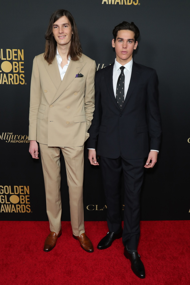 HFPA And THR Golden Globe Ambassador Party - Press Conference And Arrivals