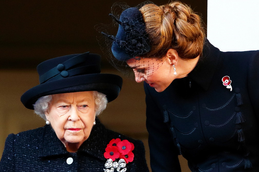 księżna Kate i królowa Elżbieta II