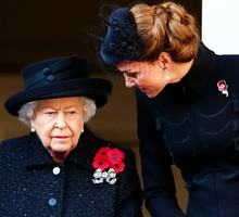 księżna Kate i królowa Elżbieta II