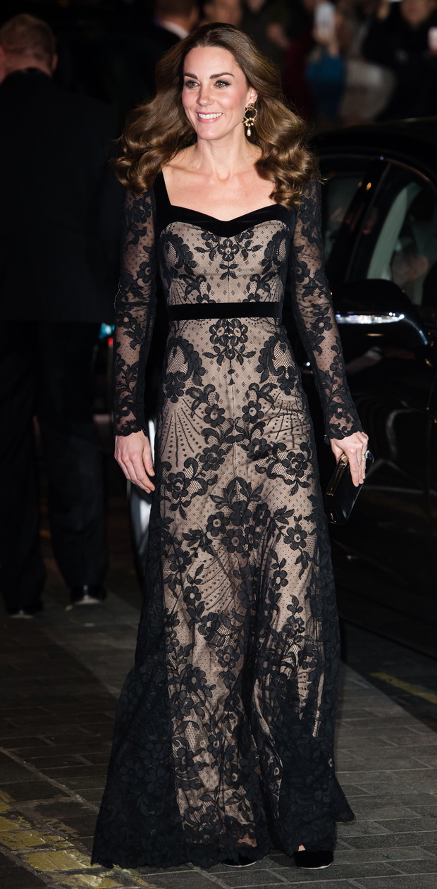 The Duke And Duchess Of Cambridge Attend The Royal Variety Performance