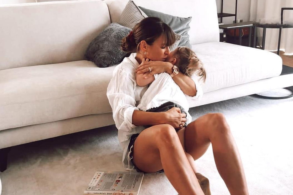 Anna Lewandowska z Klarą