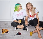 Ewa Pacuła i Nicole Saleta