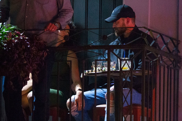** PREMIUM EXCLUSIVE RATES APPLY ** Justin Timberlake tenderly locks hands with beautiful co-star Alisha Wainwright in sensational photos which will shock devoted wife Jessica Biel.