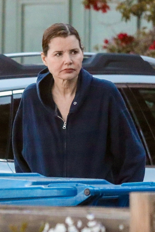 Geena Davis sprz?ta na bosaka