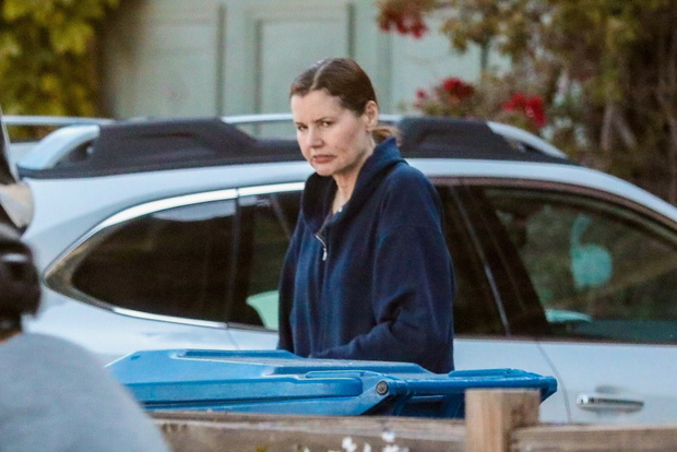 Geena Davis sprz?ta na bosaka