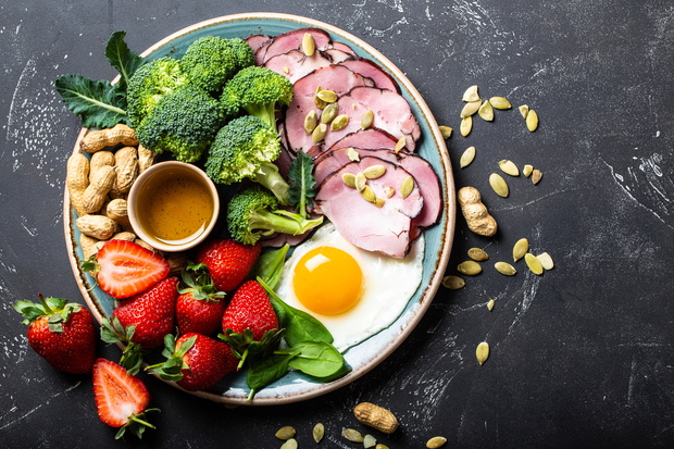 Keto diet concept