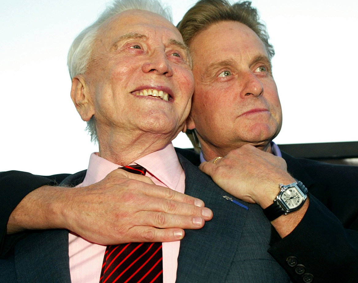 Kirk Douglas, Michael Douglas