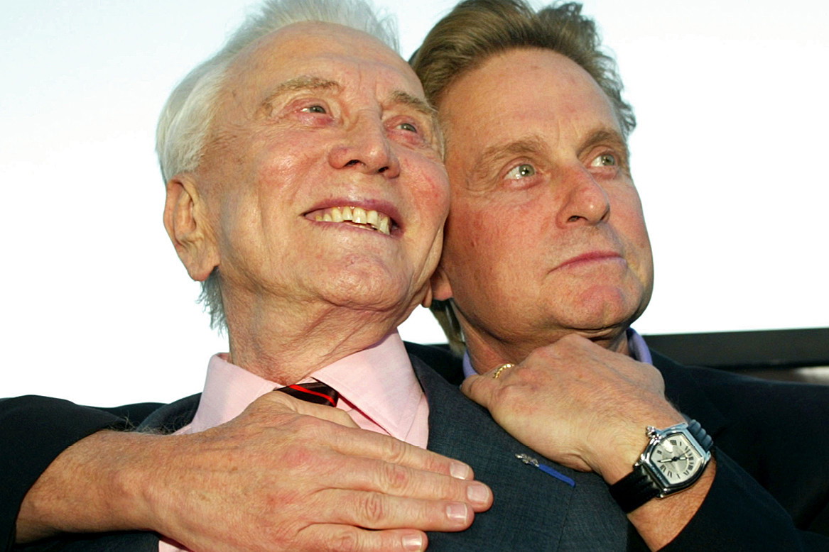 Kirk Douglas, Michael Douglas