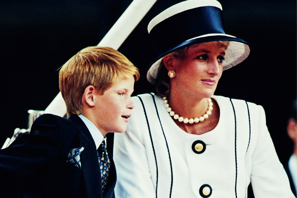 Książę Harry i księżna Diana