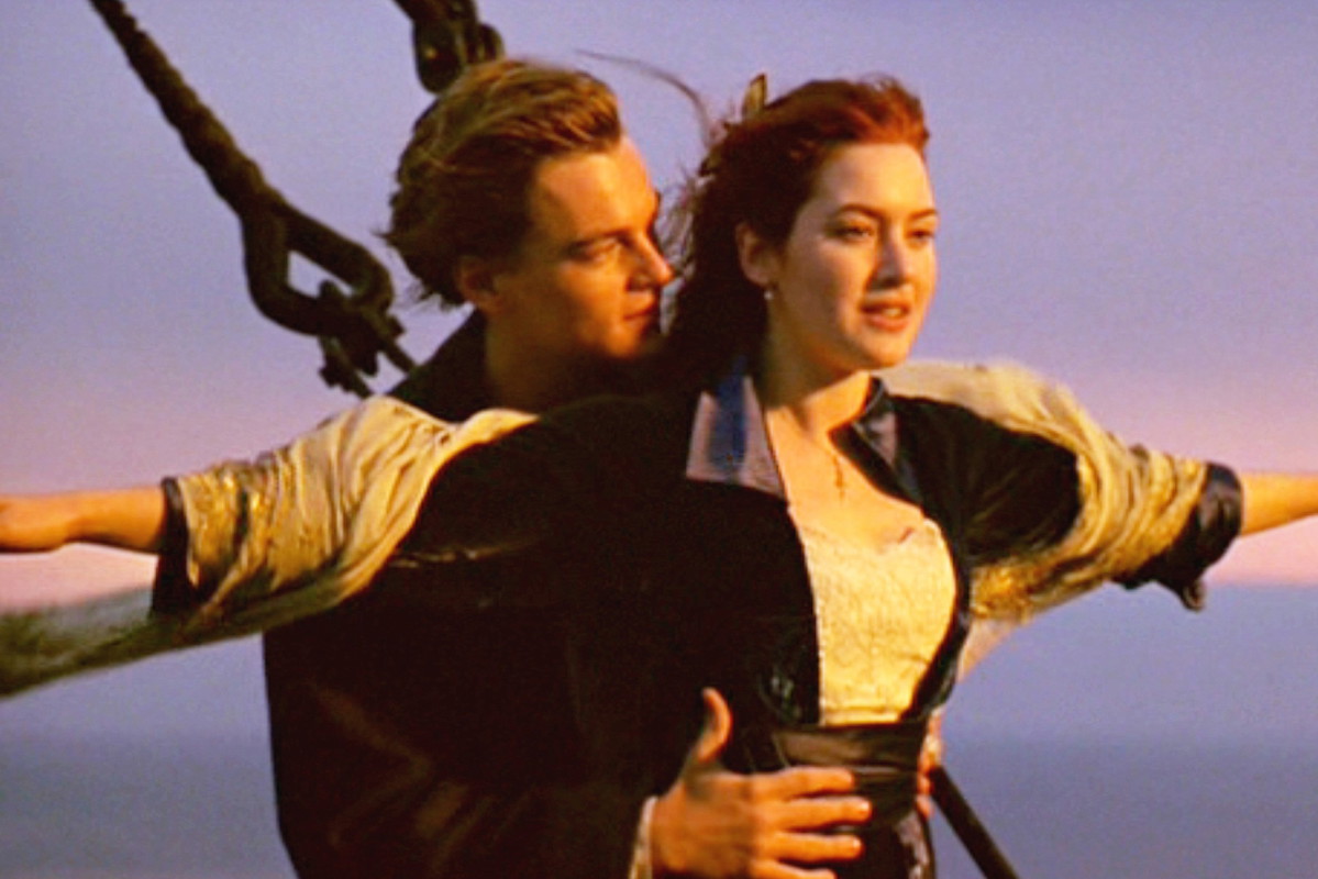 Leonardo DiCaprio, Kate Winslet, Titanic, Jack Dawson, Rose DeWitt Bukater