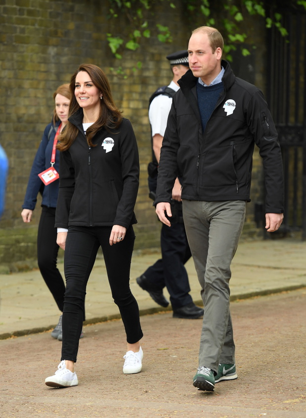 The Duke &amp; Duchess Of Cambridge And Prince Harry Attend The Virgin Money London Marathon