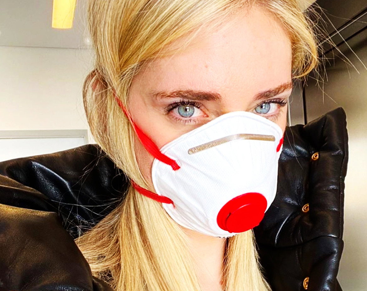Chiara Ferragni, koronawirus