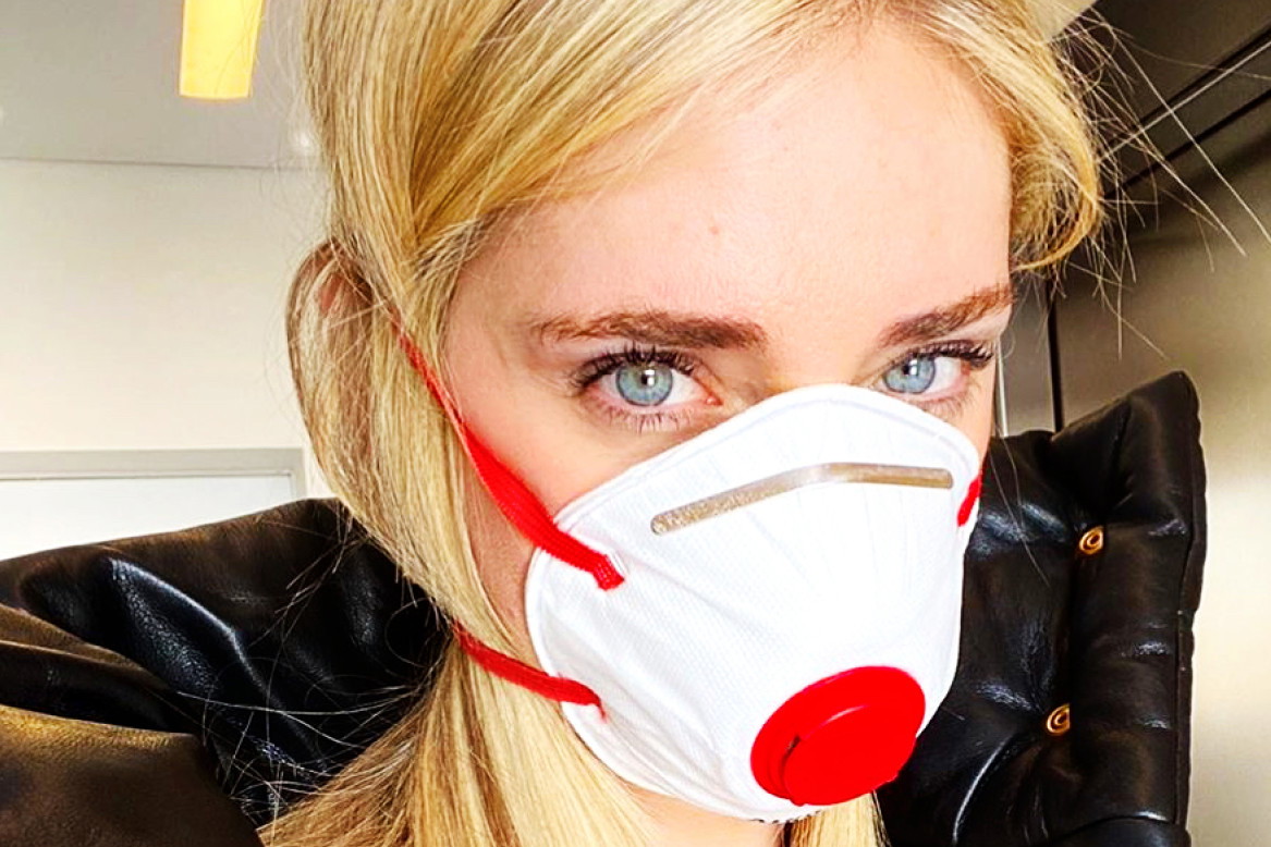 Chiara Ferragni, koronawirus