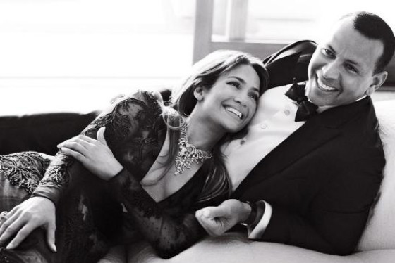 Jennifer Lopez i Alex Rodriguez na okładce Vanity Fair