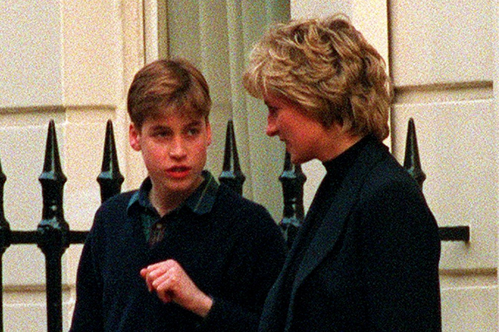Książę William, księżna Diana