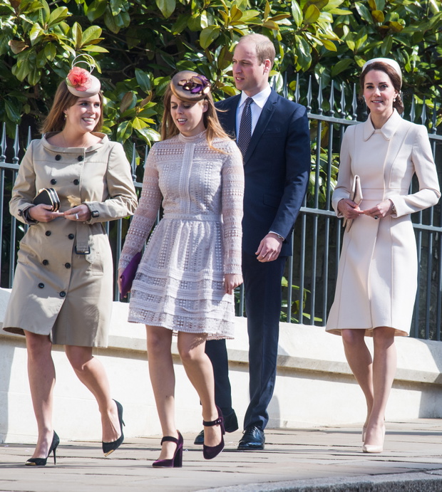 The Royal Family Attend Easter Day Service In Windsor