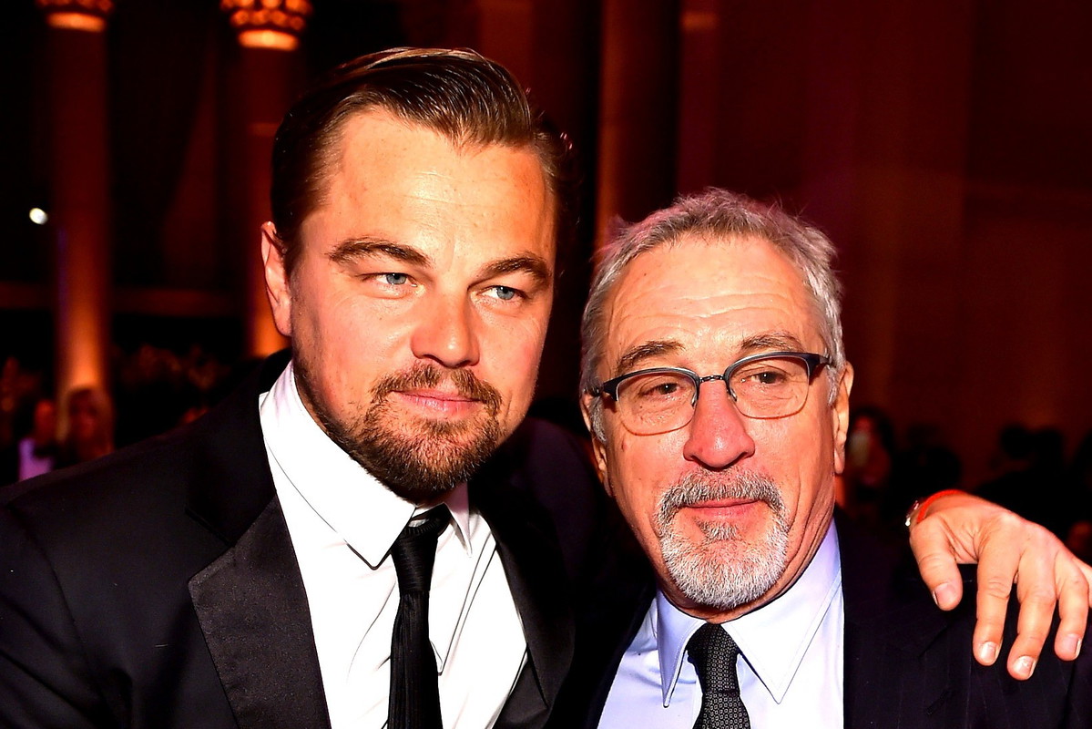 Leonardo DiCaprio, Robert De Niro, 2016 amfAR New York Gala