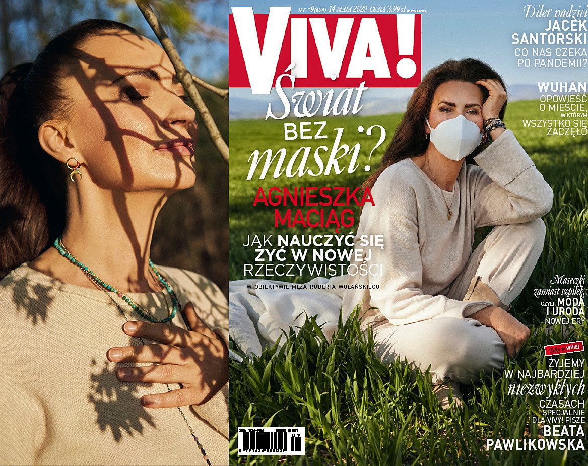 Agnieszka Maciąg, VIVA 9/2020, okładka