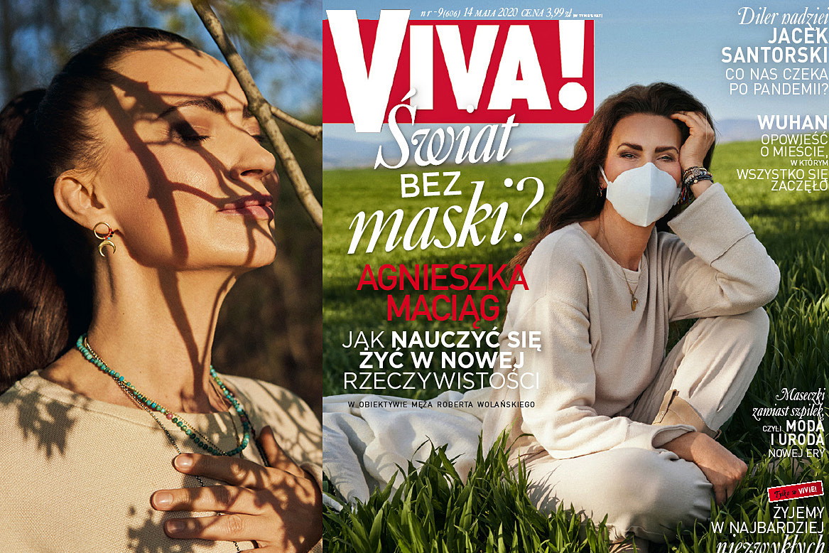 Agnieszka Maciąg, VIVA 9/2020, okładka