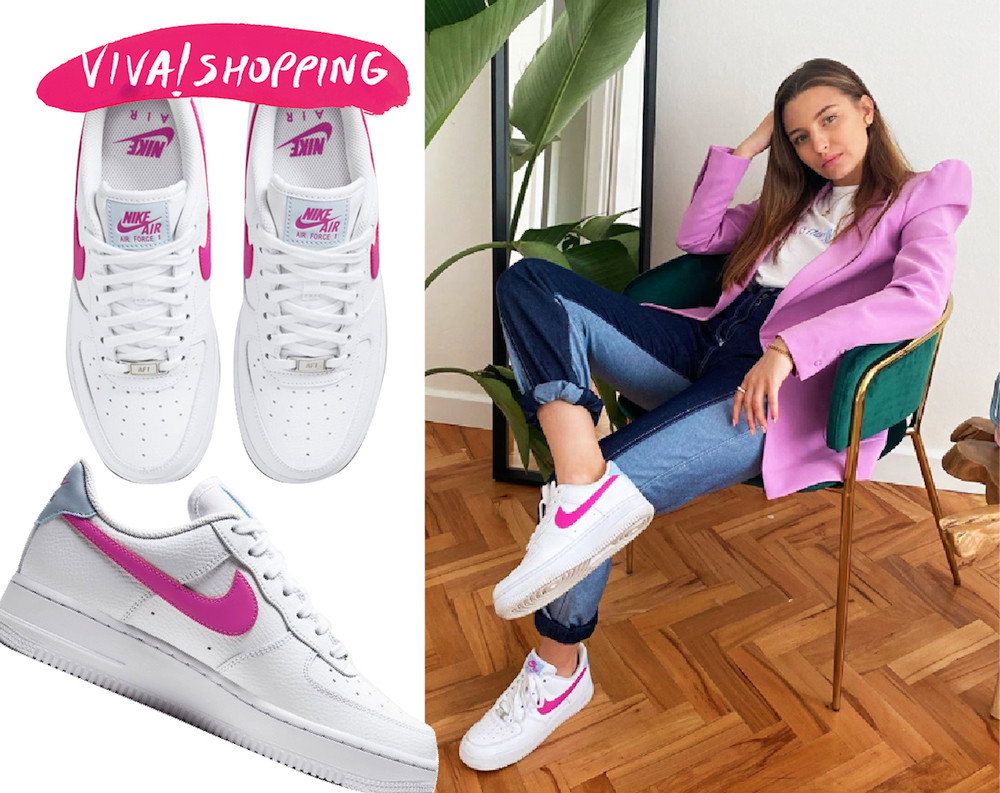 Trendy_wiosna_lato_2020_Julia_Wieniawa_w_zjawiskowych_sneakersach_Nike_podobne_kupisz_na eobuwie.pl_za 179_zł