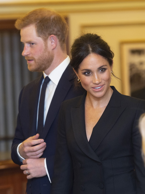 The Duke &amp; Duchess Of Sussex Attend A Gala Performance Of "Hamilton" In Support Of Sentebale