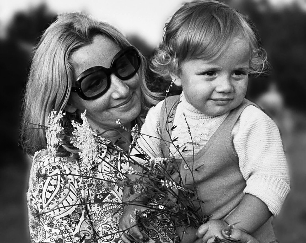 Rafał Trzaskowski z mamą, Teresa Trzaskowska