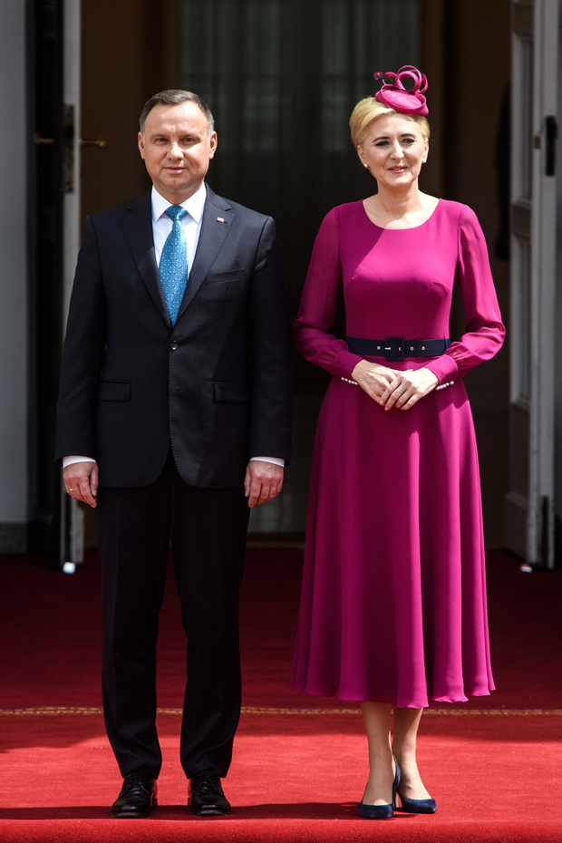 Japo?ska para ksi???ca z wizyt? w Polsce