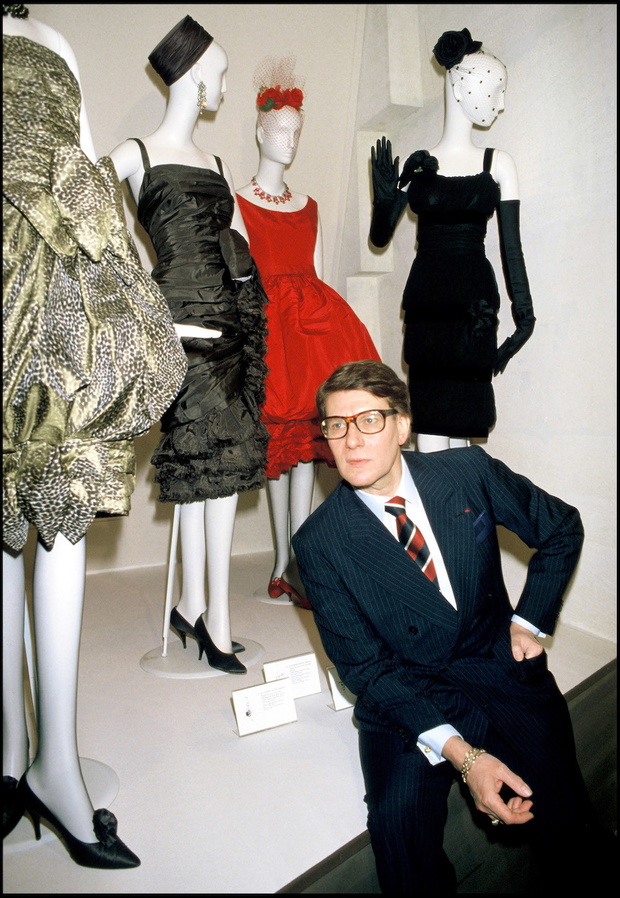 Yves Saint Laurent's 30-Year-Old Career, 1986