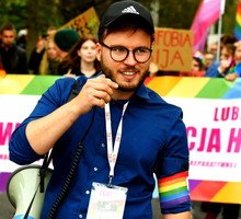 Bartosz Staszewski, aktywista LGBT