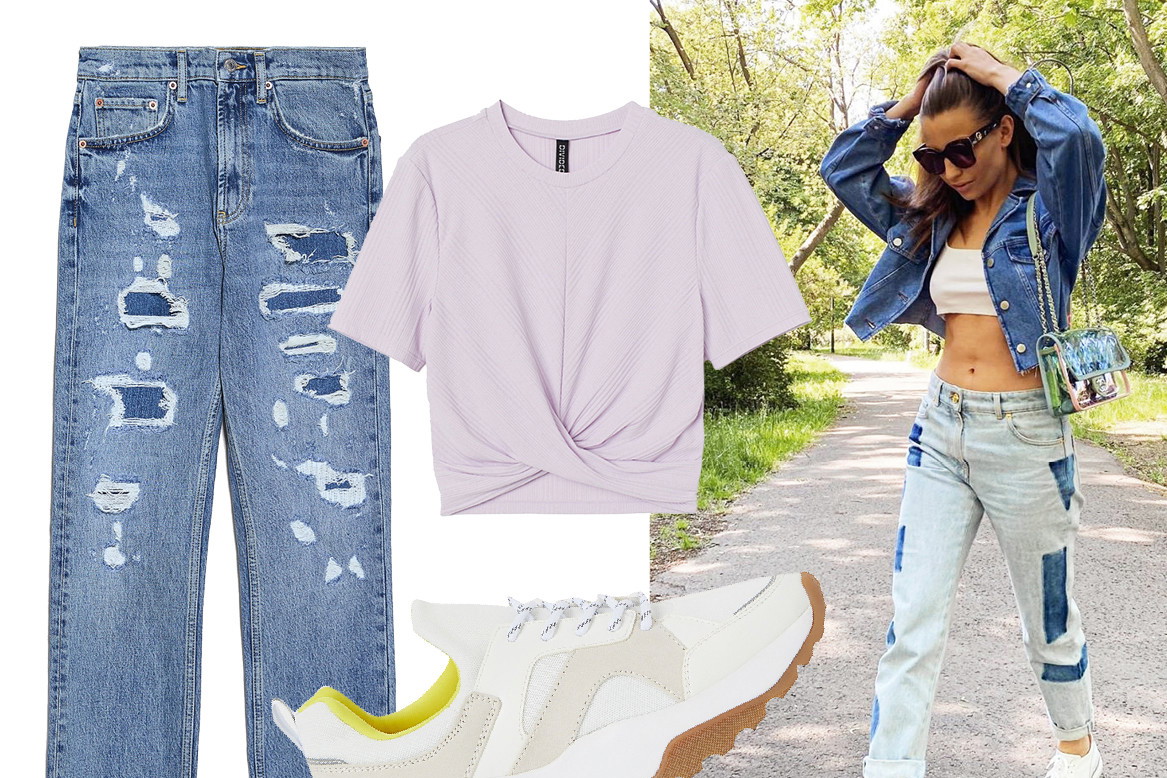 julia-wieniawa-w-krotkim-topie-jeansach-i-sneakersach