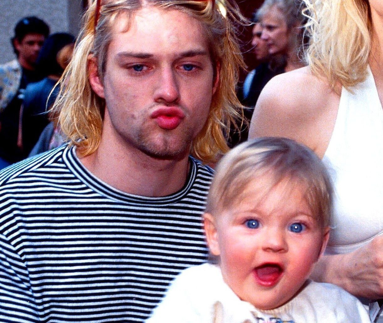 Kurt Cobain, Courtney Love, Frances Bean Cobain